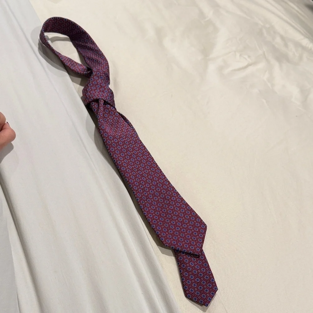 Pronto Uomo Elegant Purple Patterned Tie